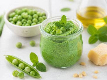 Pesto de petit pois : recette maison rapide et parfumée