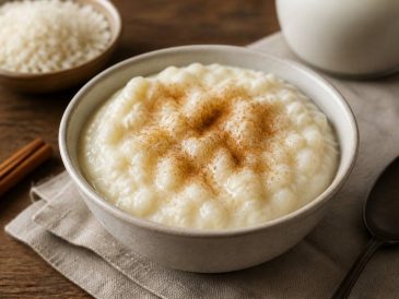 Riz au lait avec riz risotto : recette crémeuse et originale