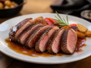 Aiguillette canard recette : cuisson facile et sauce accompagnement