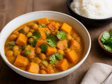 Curry patate douce : recette réconfortante et pleine d’épices