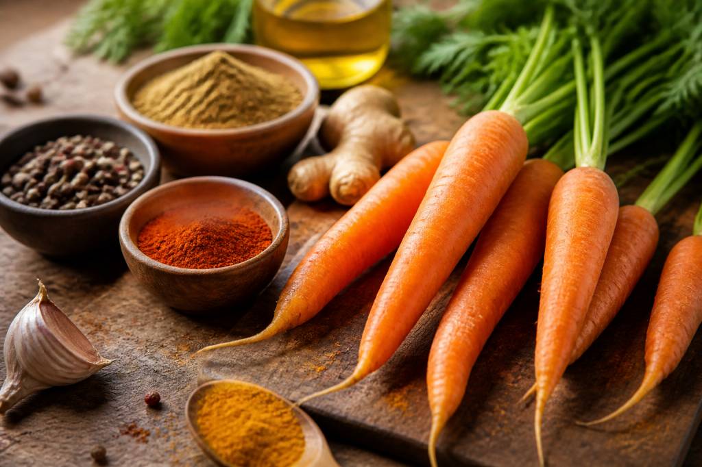 Quelle épice avec les carottes ? Les meilleurs accords pour cuisiner