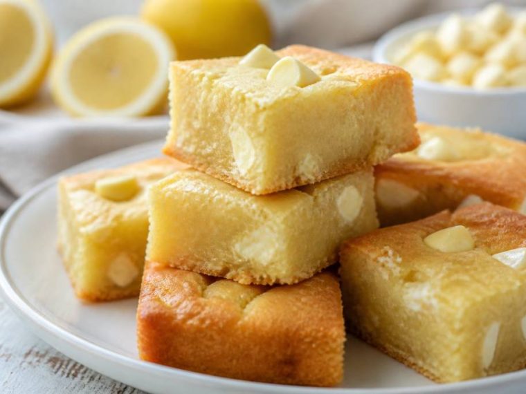 Brownie citron chocolat blanc : dessert fondant aux saveurs acidulées