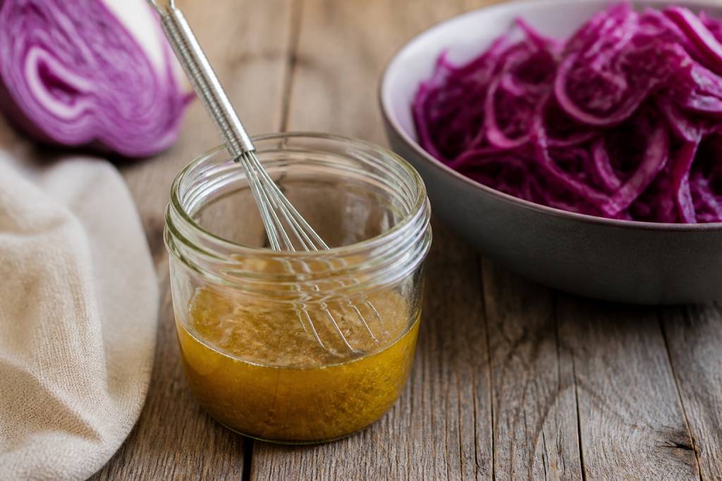 Vinaigrette pour chou rouge râpé : recette équilibrée et savoureuse