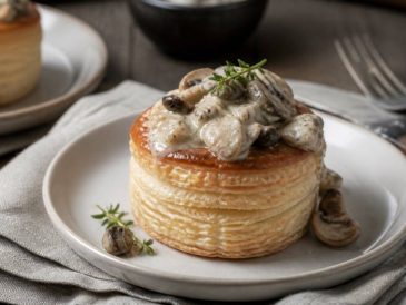 Recette vol au-vent champignon : bouchée feuilletée savoureuse et gourmande